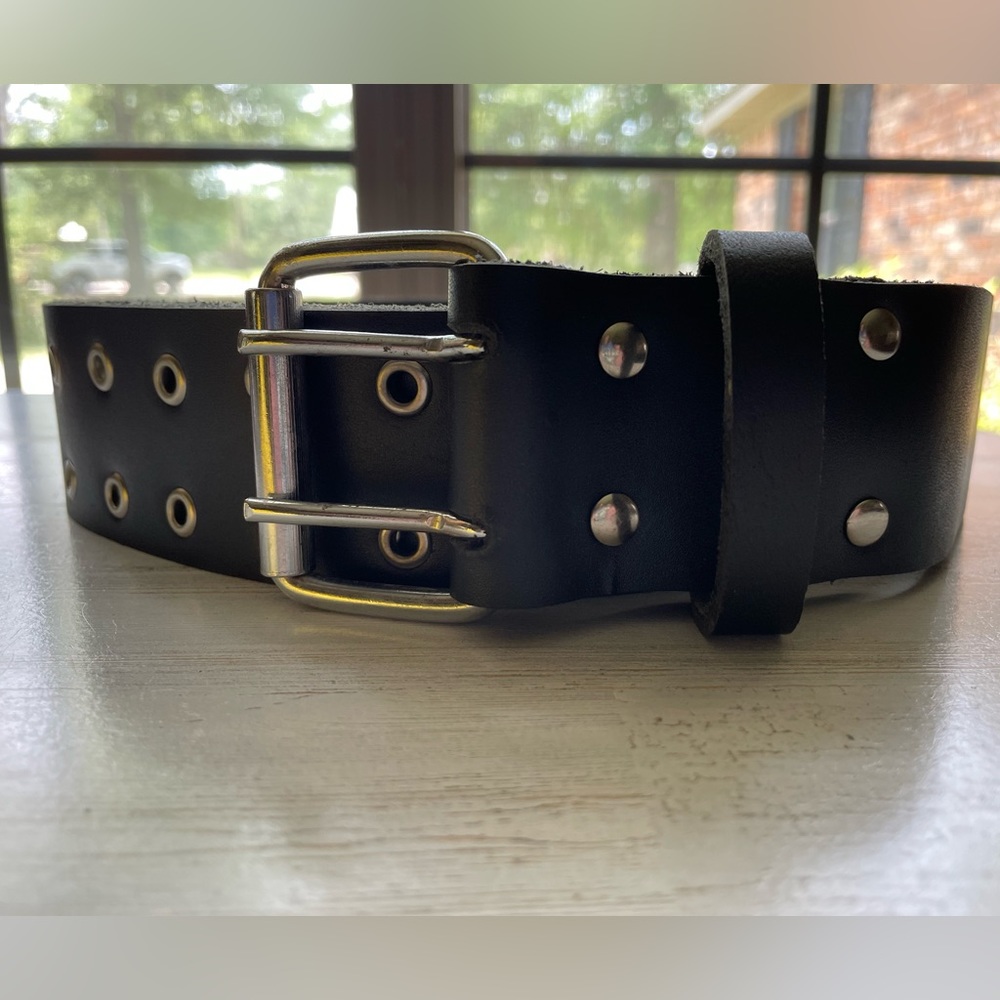 Handmade Leather Kilt Belt - size 4X